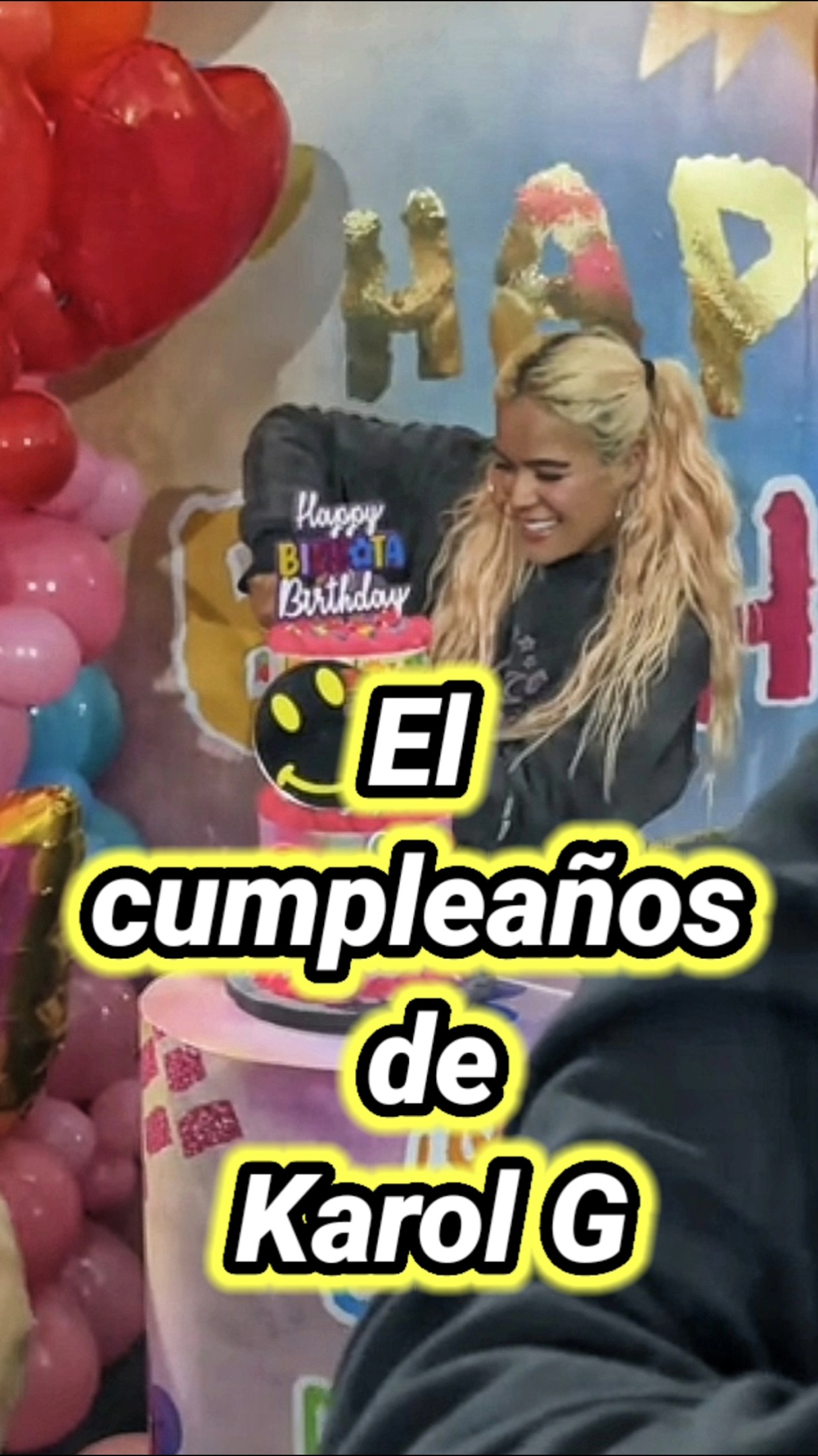El cumpleaños de Karol G. #karolg
