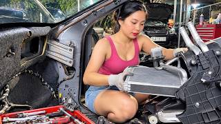 FULL VIDEO: Genius Girl Restores Classic Cars, Repairs Engines and Agricultural Machinery
