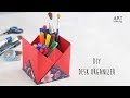 DIY Desk Organizer | | Back to school | Ventunoart DIY Desk Organizer | | Back to school | Ventunoart