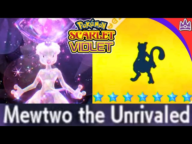 Mewtwo Tera Raid Confirmed for Pokémon Scarlet and Violet