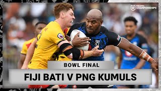 Fiji Bati v Papua New Guinea Kumuls | 2023 Pacific Championships Bowl Final | Full Match Replay