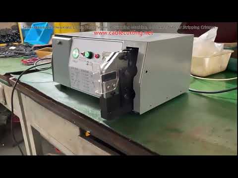 Semi-Automatic Pneumatic Loose Piece Terminal Crimping Machine, 2-50mm² Tubular Stripping Crimper