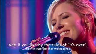 White Flag - Dido [Live w/ Lyrics]