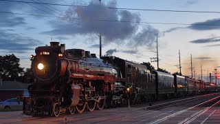 Canadian Pacific 2816 The Empress :  The Final Spike Tour! Chicago to Davenport 4k