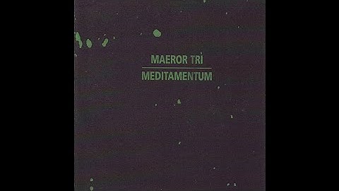 Maeror Tri - Mediamentum | 1994