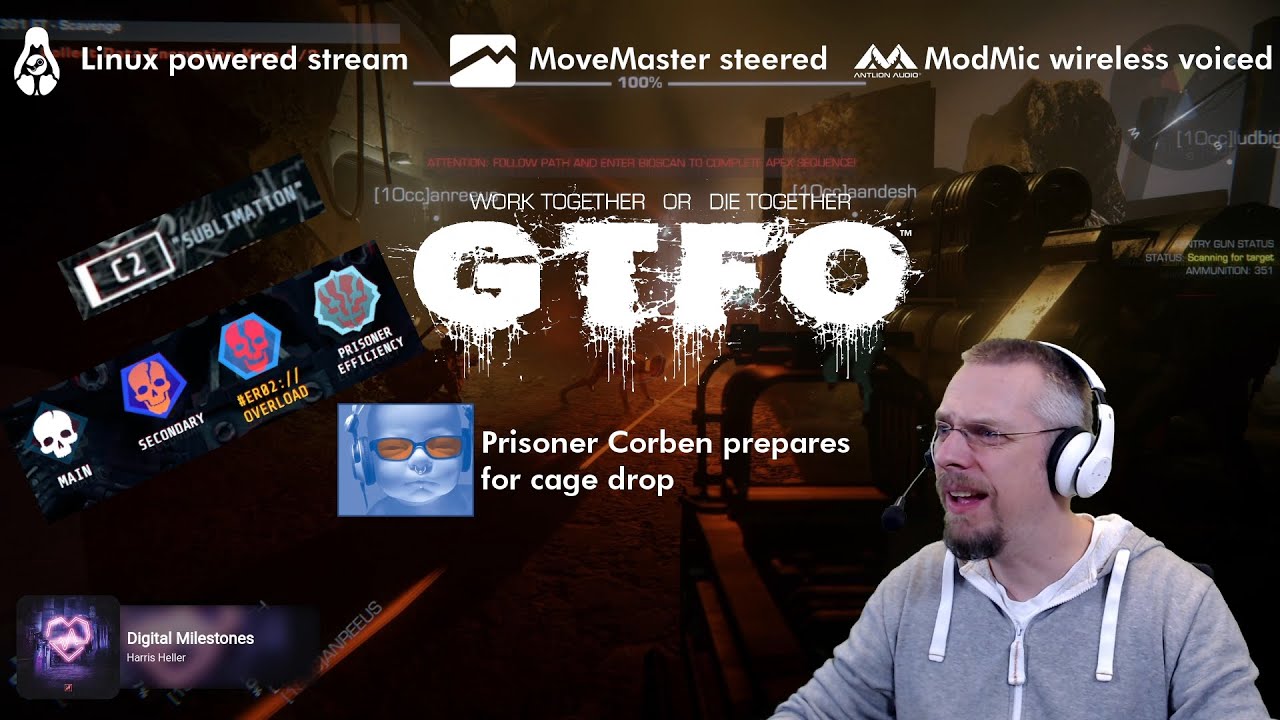 GTFO R7C2 PE: Rundown 7 C2 "Sublimation" Prisoner Efficiency - No Checkpoints