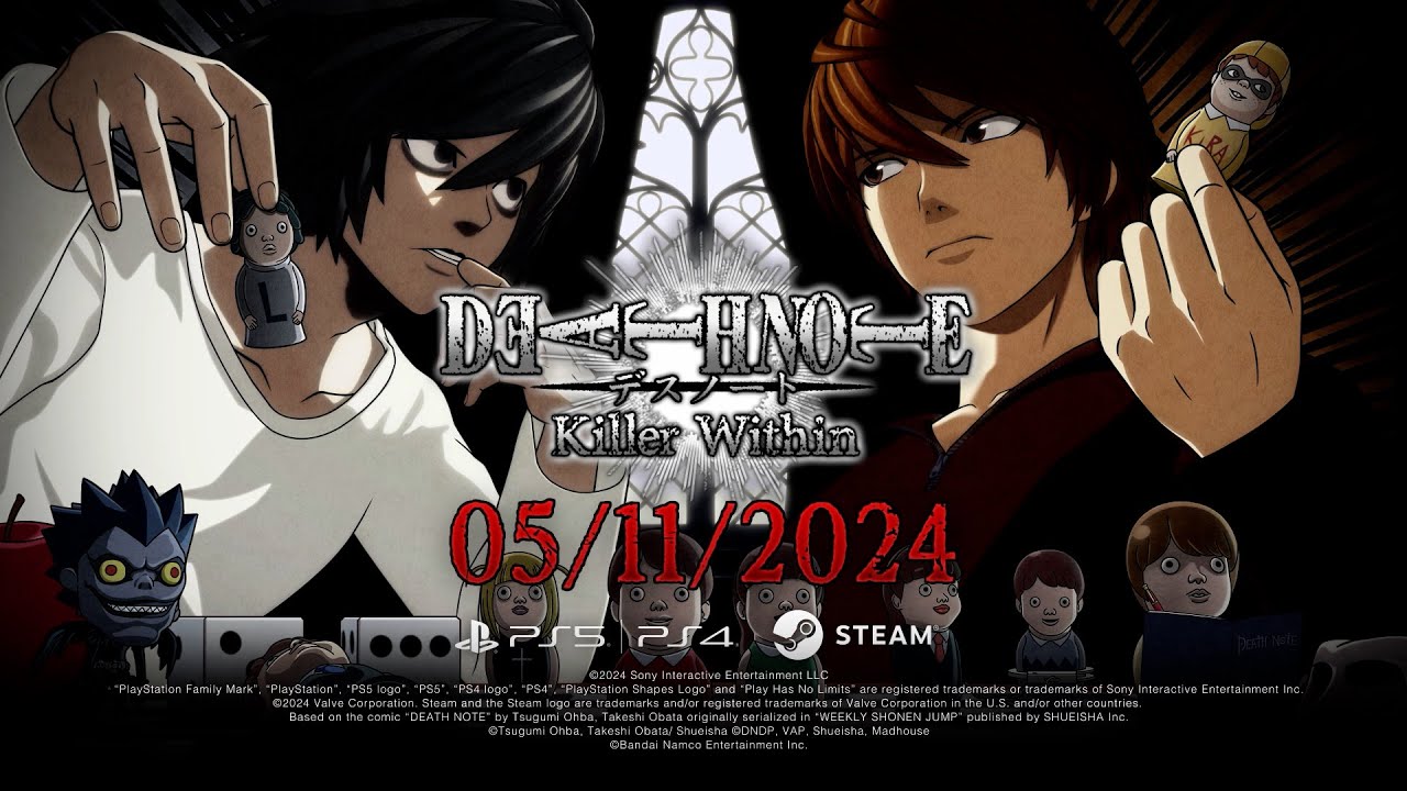 Truth Lies Between The Lines - Death Note Killer Within Coming To Playstation & PC On November 5th 1 YouTube player