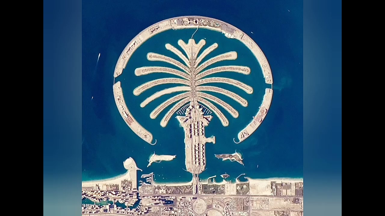 The Palm Jumeirah is an archipelago of artificial islands on the Dubai