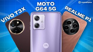 Moto G64 5G vs Realme P1 vs Vivo T3x: Which is the Best Smartphone around Rs 15k? screenshot 2