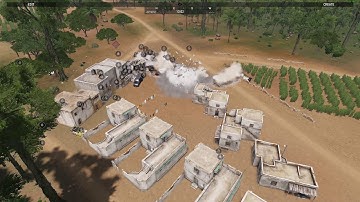 How to properly destroy a building In Arma 3