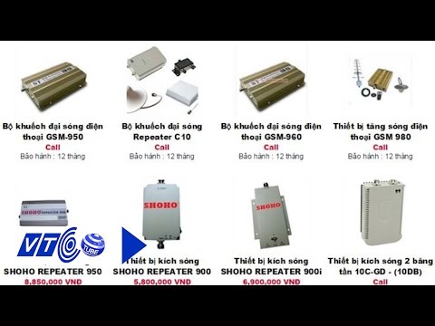 Mạnh tay với nạn buôn bán thiết bị kích sóng | VTC