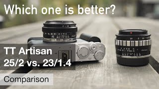 TT Artisan 23/1.4 vs 25/2 APSC – which one's the better buy for you?
