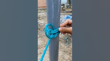 Constrictor Knot!! 💯 #knot #short