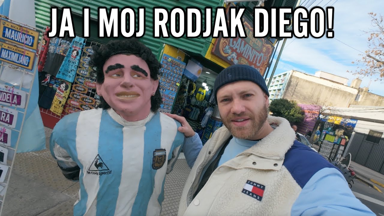 ULICA GDJE JE MARADONA BIO GLAVNI 🇦🇷 LA BOCA BUENOS AIRES