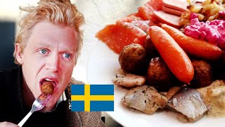 Eating Traditional SWEDISH Food (SUPER TASTY!!)