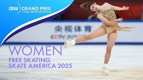Women Free Skating | Saatva Skate America 2025 | #GPFigure