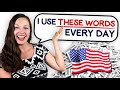 I use these words every day: English Vocabulary Lesson