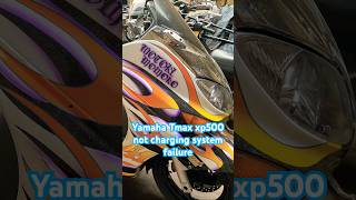 Yamaha Tmax xp500 charging system failure #anime #animeedit @motorcyclenewsdotcom @mkbhd