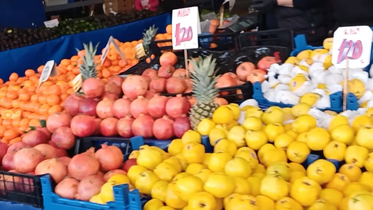 İKİ PAZAR FİYATLARINI KARŞILAŞTIRDIM📣😱ANTALYADA bahçeli köylü pazarı 🍒 çarşamba pazarı 🍒#keşfet 