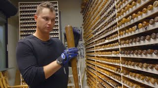 Dodgers OF Joc Pederson visits Louisville Slugger