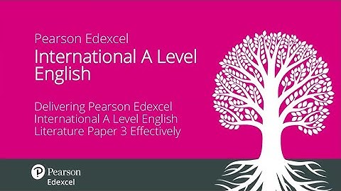 Delivering Pearson Edexcel International A Level English Literature Paper 3 Effectively