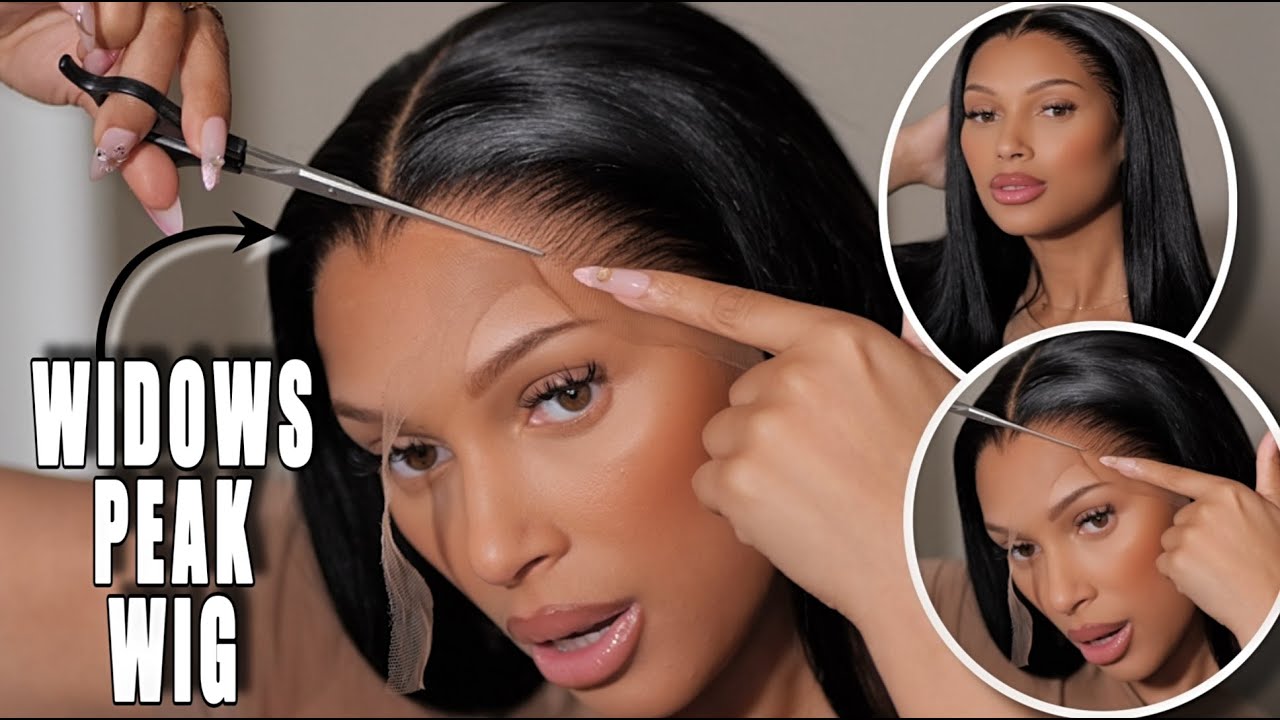 🔥Widow's Peak M Hairline Wig🔥 Made to PERFECTION Easy To Wear Realistic Hairline- Ali Pearl