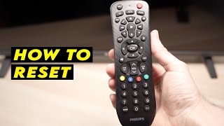 How to Factory Reset  Your PHILIPS Universal Remote Control
