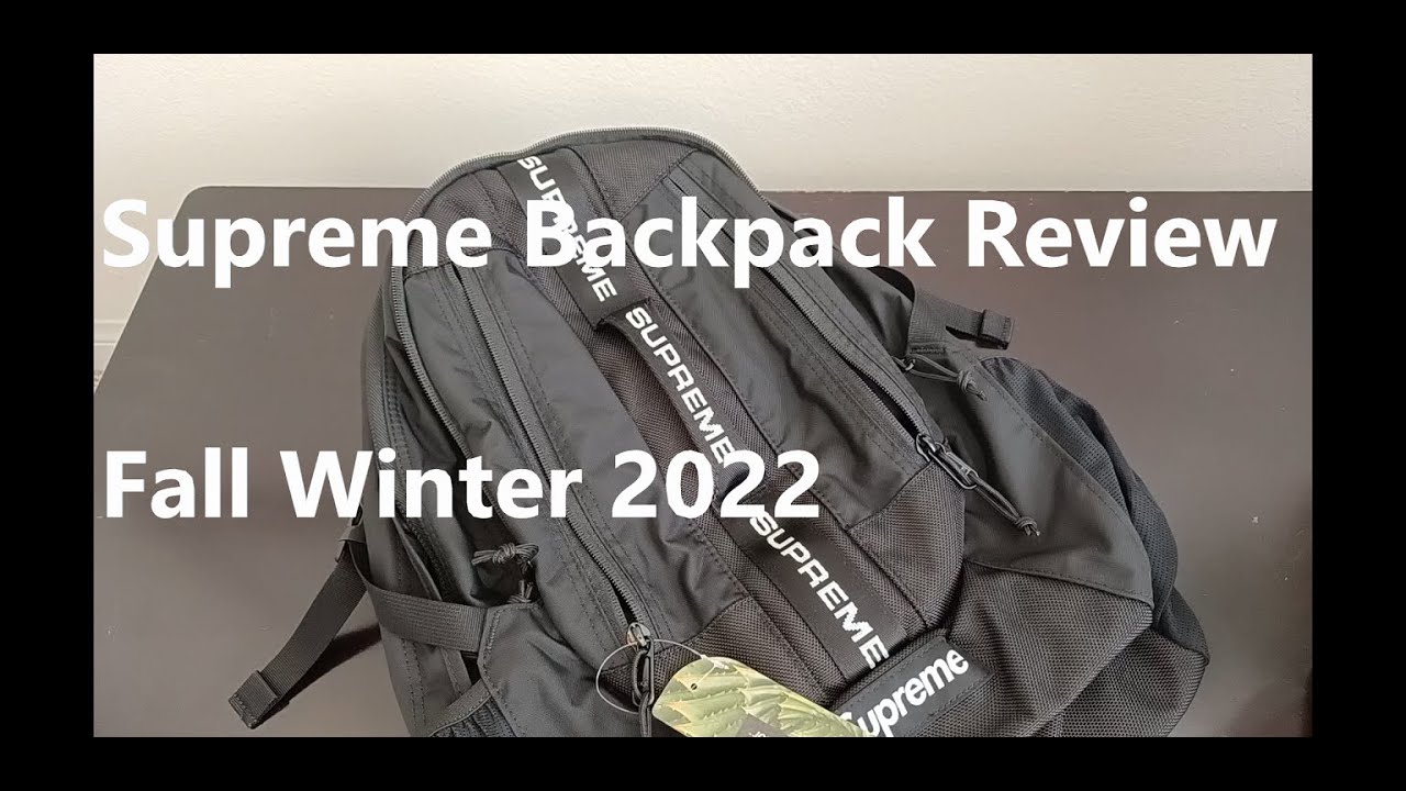 Supreme SS21 Backpack! EVERYTHING You Need to Know! - YouTube
