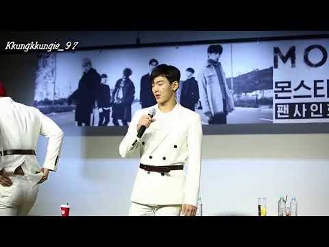 [KK][Vietsub] 171203 MONSTA X DRAMARAMA Fansign Shownu Aegyo