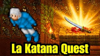 La Legendaria Katana Quest en TIBIA: Una Quest Simple que se Volvió Inolvidable