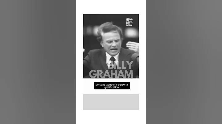 THE WORLD NEEDS GOD 🌎 | Billy Graham #shorts #billygraham