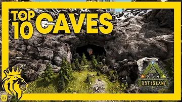 Top 10 CAVES on Lost Island | ARK: Survival Evolved