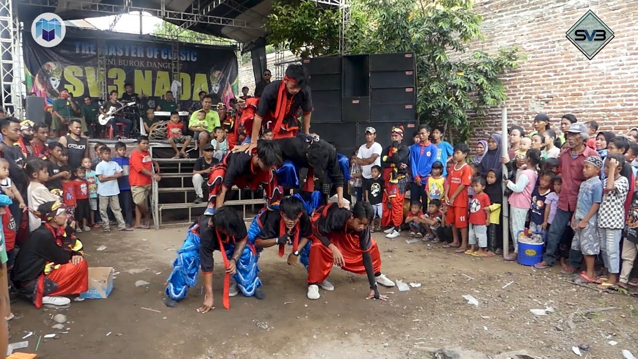 Kungfu Barongsai - Burok SV3 NADA Live Gegunung 06-07-2022