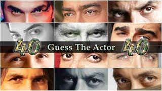 Bollywood Buff Challenge: 40 Bollywood Actors | Guess These Actors From Their Eyes | screenshot 5