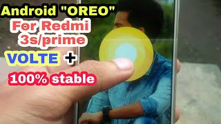 Stable oreo rom for Redmi 3s/prime review | Hindi |