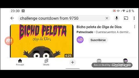 Challenge countdown from 10000