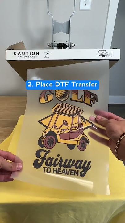 The Easiest Way To DTF A T-Shirt