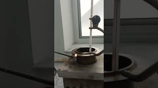 Flash Point of Biodiesel using Cleveland open cup apparatus #flashpoint #biodiesel shorts