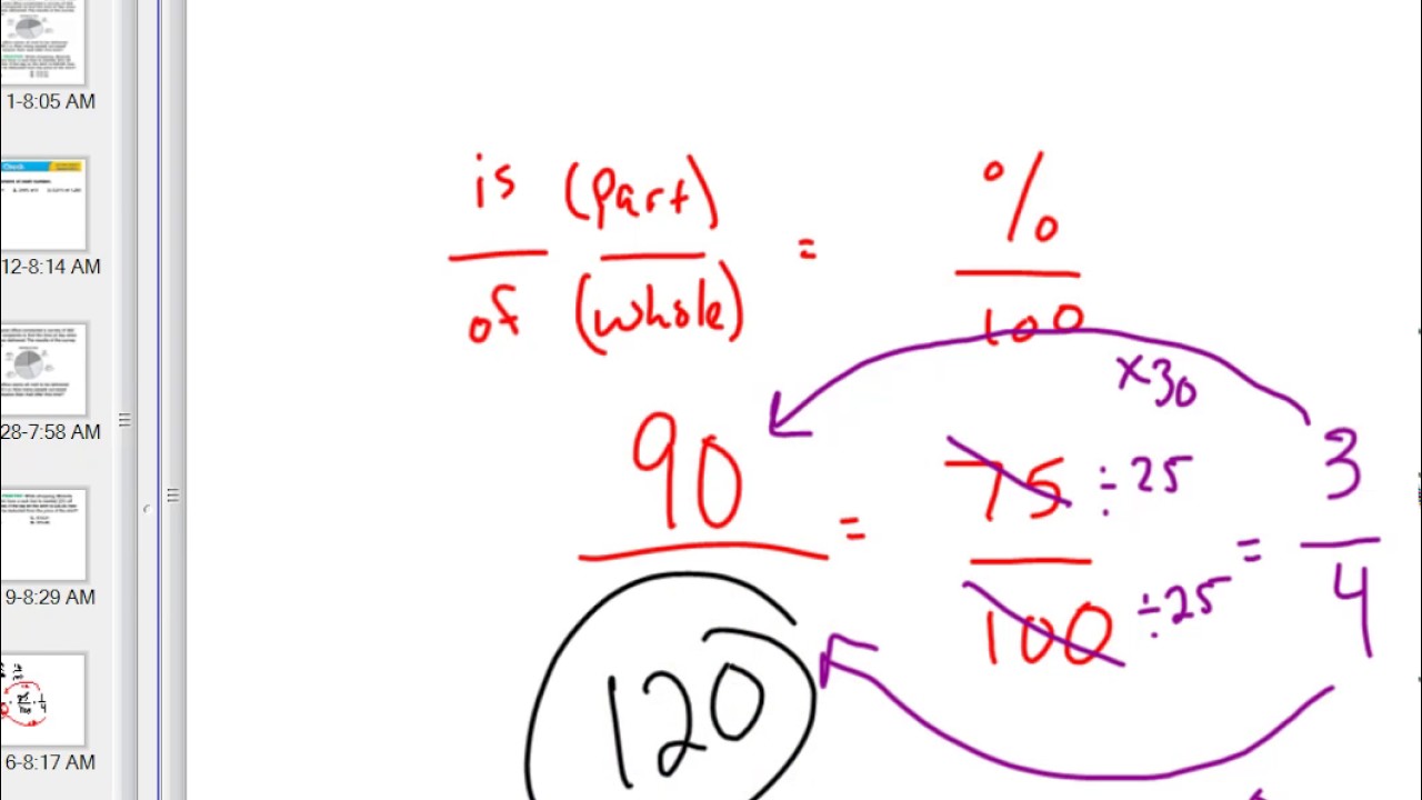 lesson 8 homework practice solve percent problems answer key