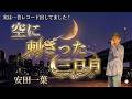 空に刺さった三日月/安田一葉【月が見守ってくれる名曲✨】スナックマスターの本気カバー🎤(本人によるハモリを重ねています🌙)