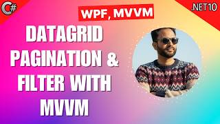 16 - WPF Pagination & Filtering 🔥 MVVM Step-by-Step (Build Real App UI)