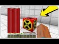 HOW TO SURVIVE WITH 1000 HEARTS DURING AN ATOMIC BOMB EXPLOSION in MINECRAFT?