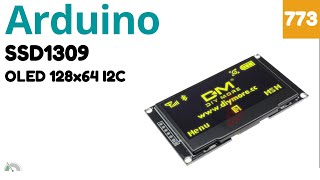 Come utilizzare il display SSD1309 I2C con Arduino e u8g2 - Video 773