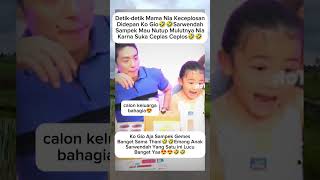 gemesnya giorgio ke thania,pengen megang wajahnya 🤣#giorgio#shortvideo#sarwendah#shorts#shortsfeed