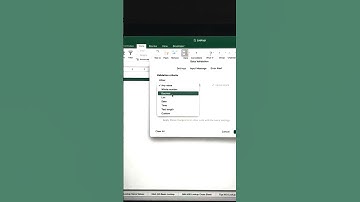 CARA MEMBUAT DATA VALIDASI / KATEGORI DI EXCEL #exceltutorial #tutorialexcel #kucinkpintar