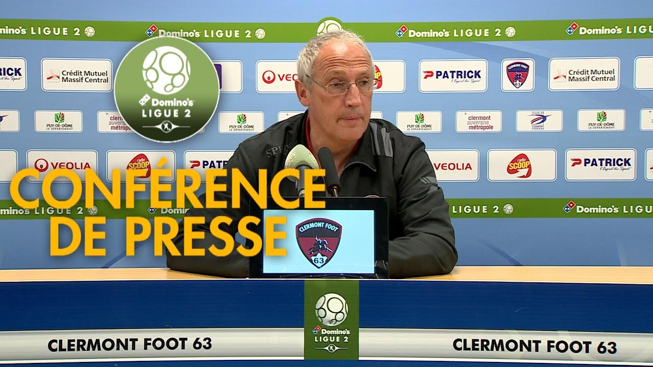 Conférence de presse Clermont Foot - Chamois Niortais ( 2-2 ) / 2017-18 ...