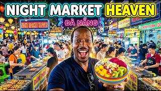 Exploring Da Nang’s BIGGEST Night Market 🇻🇳Best Street Food & Shopping