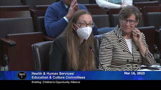 March 16, 2023 - HHS/EC Committee Worksession