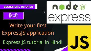 Express JS Tutorial in Hindi | Learn Express in 10 minutes | Node.js Rest API With Express JS