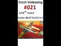 Italeri 1/48 Focke-Wulf Ta152 H - Stash Unboxing 021